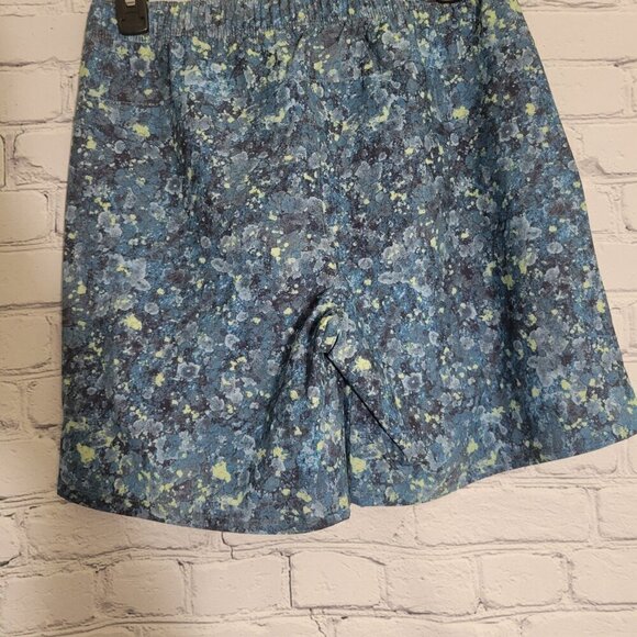 The North Face Men's Wander Short - Beta Blue Lichen Print - Picture 6 of 7